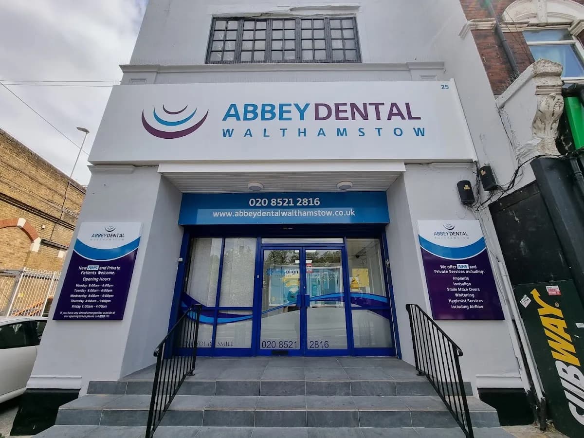 Abbey Dental Walthamstow — photo from their Google listing