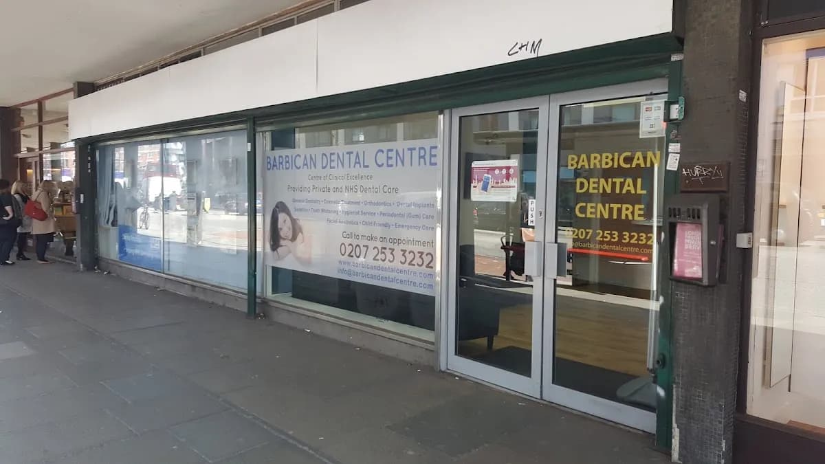 Barbican Dental Centre — photo from their Google listing