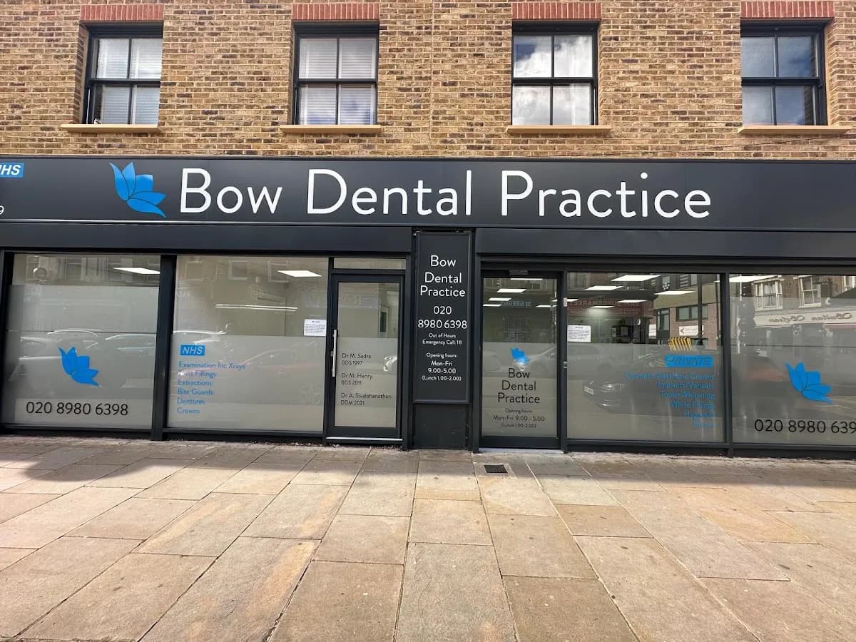 Bow Dental Practice — photo from their Google listing