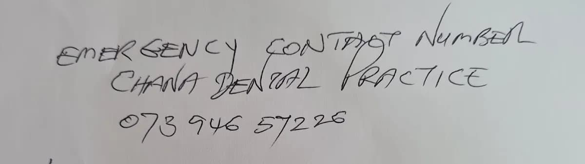 Chana Dental Practice — photo from their Google listing