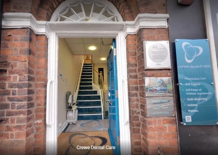 Crewe Dental Care — photo from their Google listing