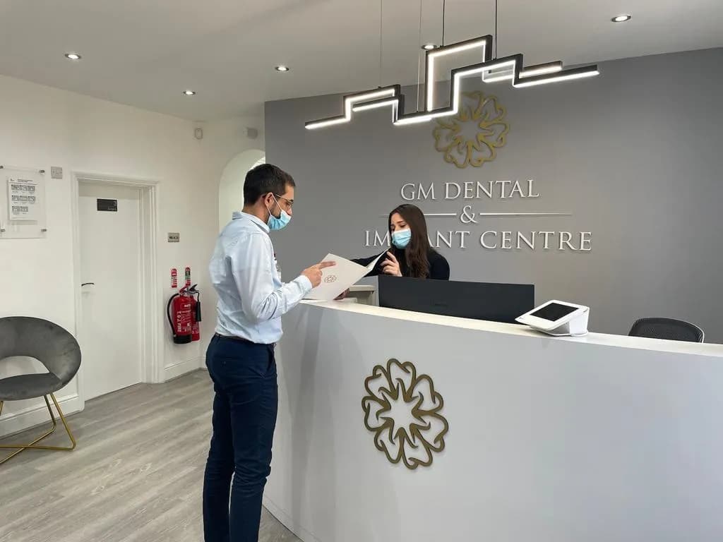 GM Dental And Implant Centre Barnet — photo from their Google listing