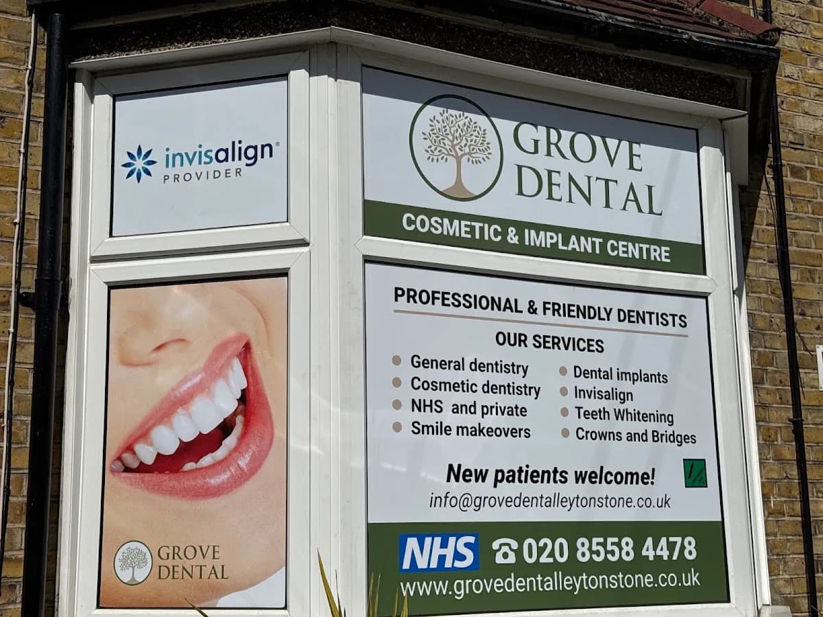 Grove Dental Leytonstone — photo from their Google listing