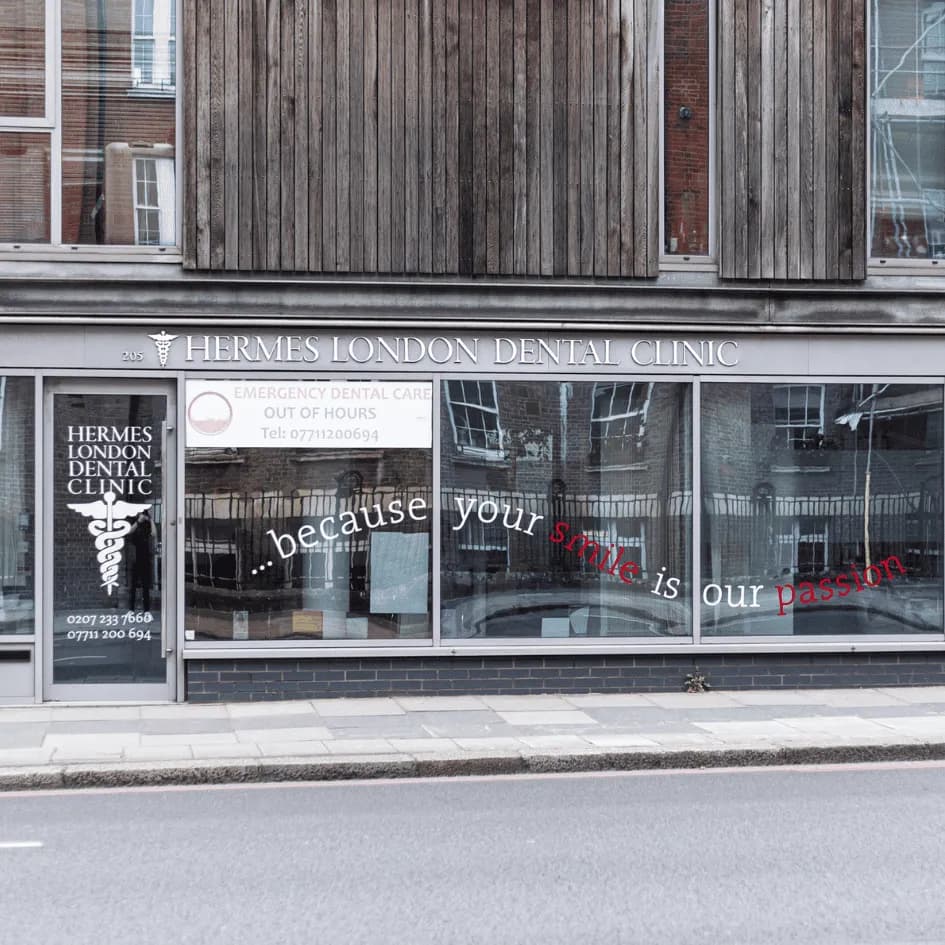 Hermes London Dental Clinic — photo from their Google listing