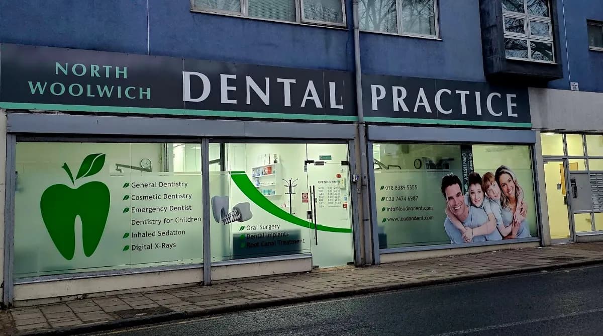 North Woolwich Dental Clinic — photo from their Google listing