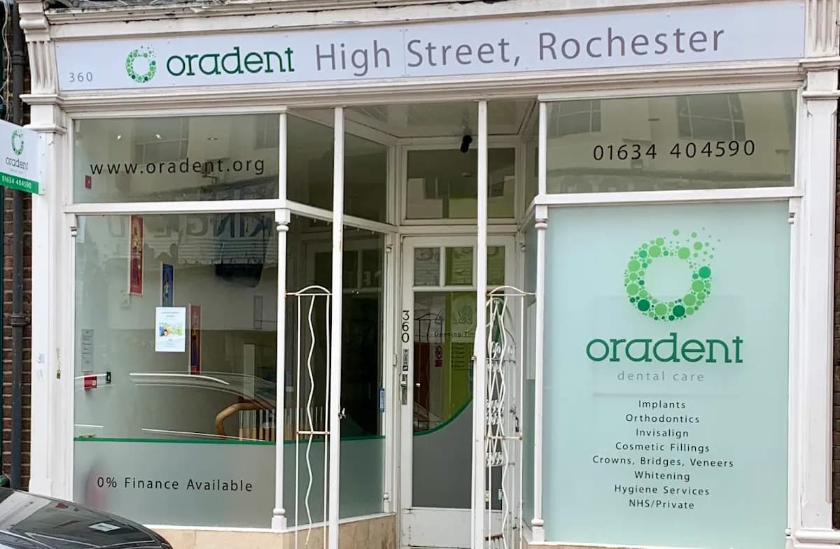 Oradent Dental Care - High St. Rochester — photo from their Google listing