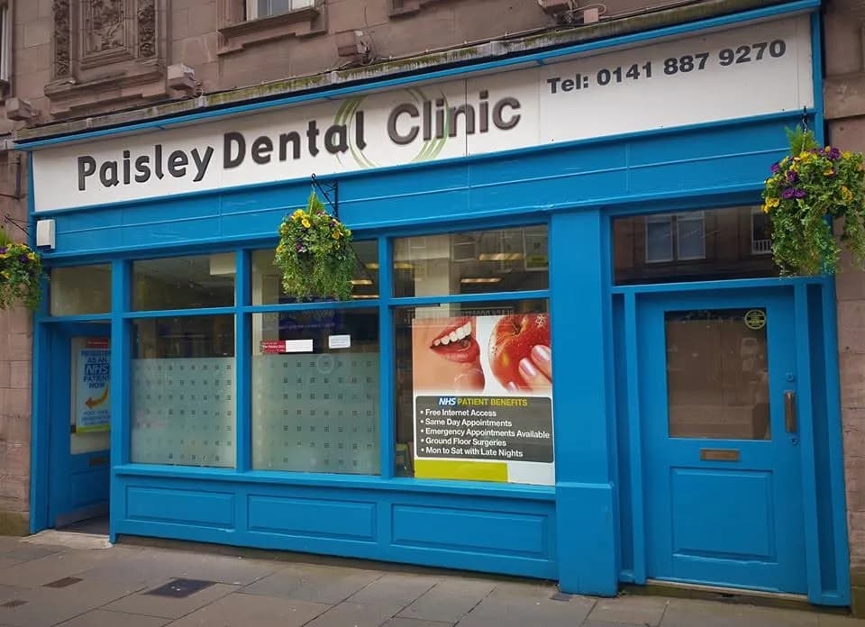 Paisley Dental Clinic — photo from their Google listing