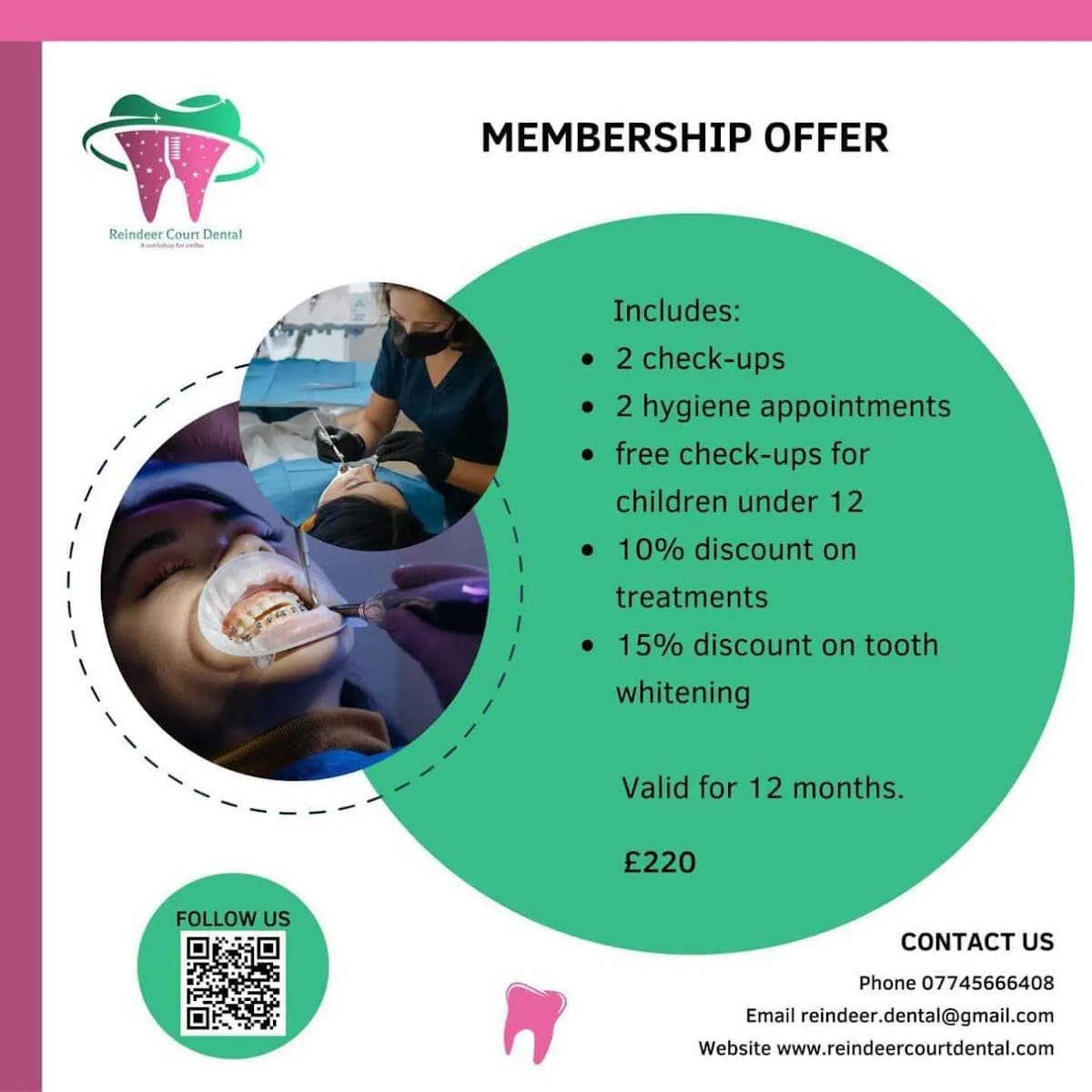 Reindeer Court Dental Practice — photo from their Google listing