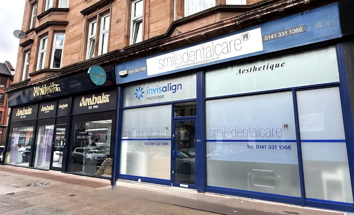 Smile Dental Care Glasgow — photo from their Google listing