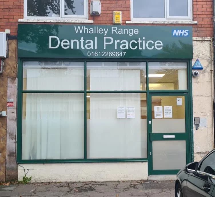 The Whalley Range Dental Practice — photo from their Google listing
