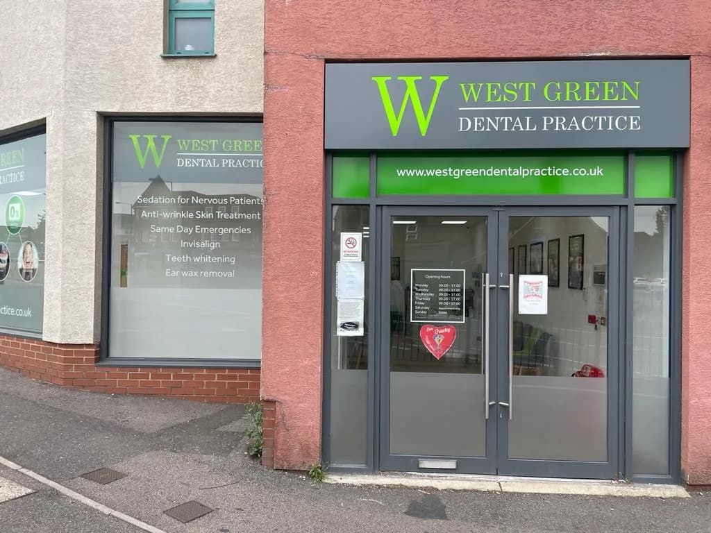 West Green Dental Practice — photo from their Google listing