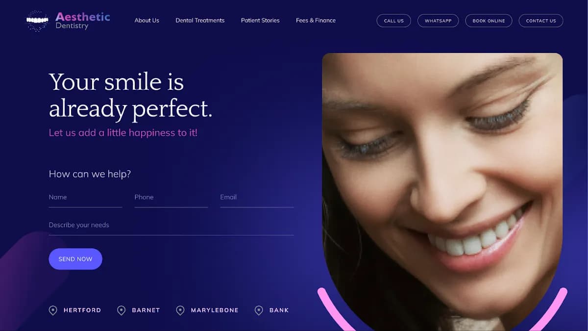 Aesthetic Dentistry (Dentists in Barnet, London) | Teeth Whitening | Dental implant | Cosmetic Dentistry — photo from their Google listing