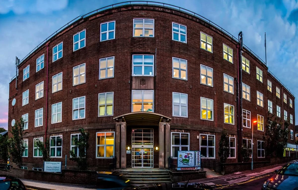 Charles Clifford Dental Hospital — photo from their Google listing