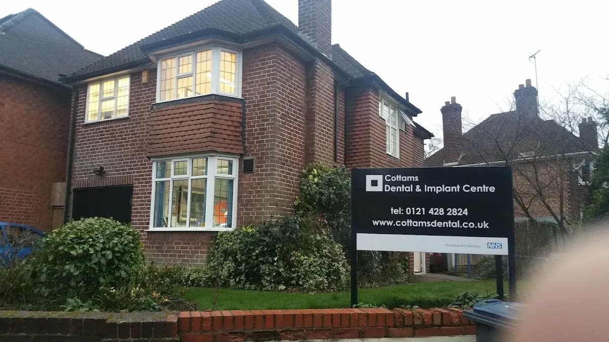 Cottams Dental & Implant Centre - Birmingham — photo from their Google listing