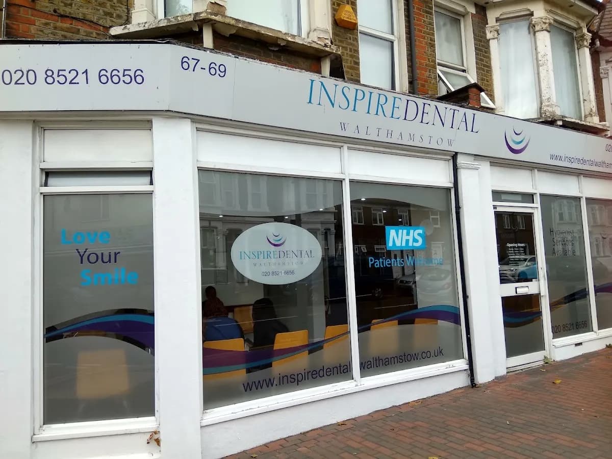 Inspire Dental Walthamstow — photo from their Google listing