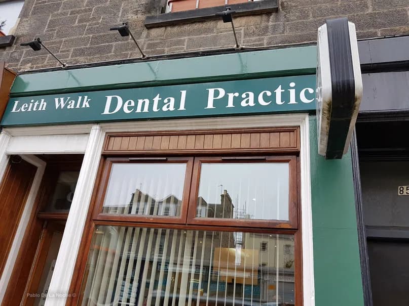 leith walk dental practice — photo from their Google listing