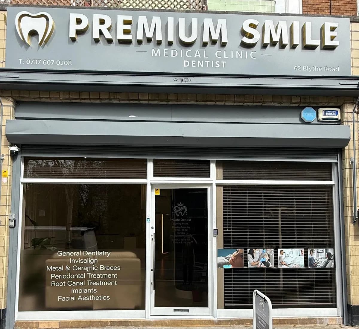 Premium Smile Dental Clinic London — photo from their Google listing