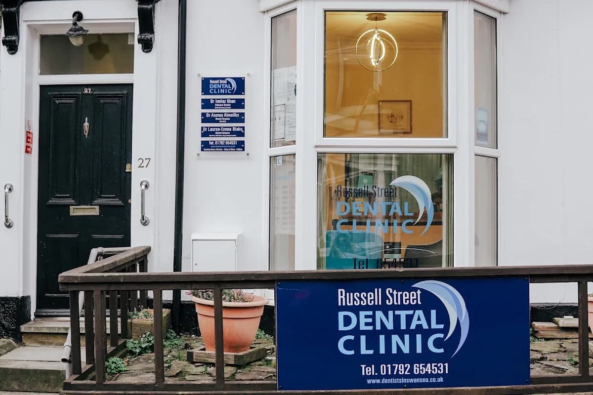 Russell Street Dental Clinic in Swansea — photo from their Google listing