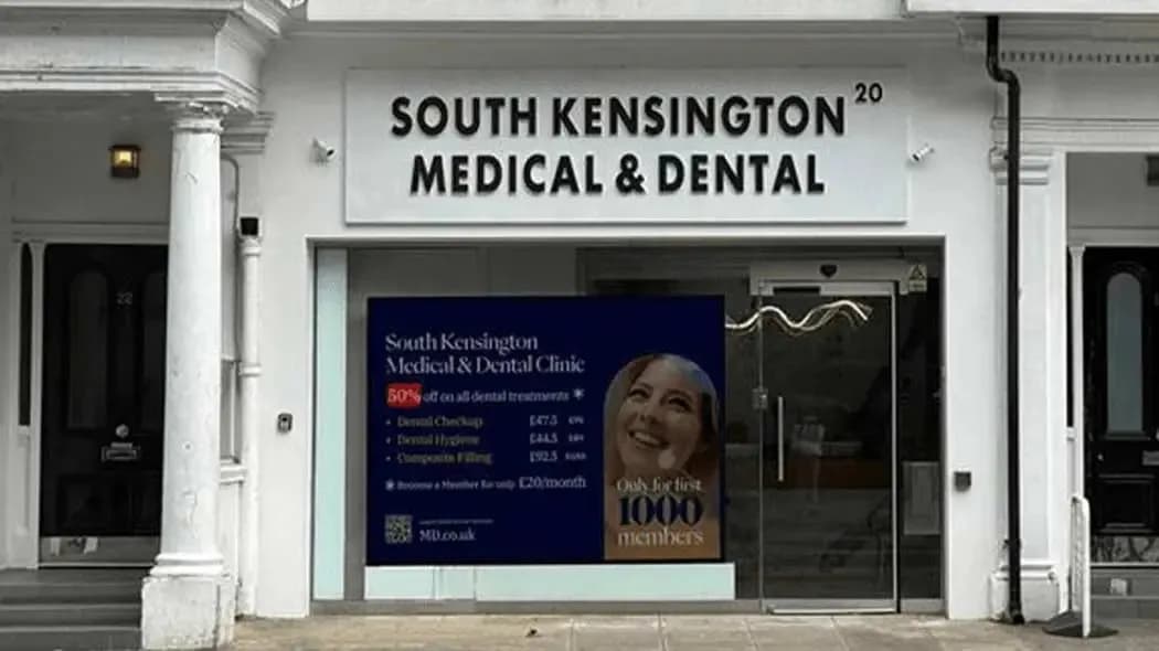 South Kensington Medical and Dental Clinic — photo from their Google listing