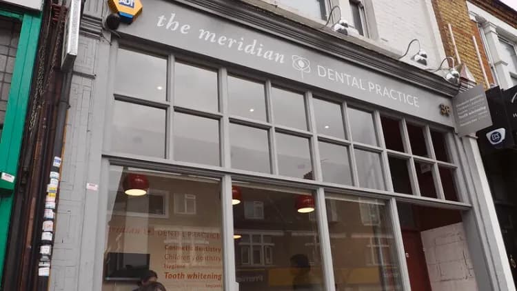 The Meridian Dental Practice, Greenwich — photo from their Google listing