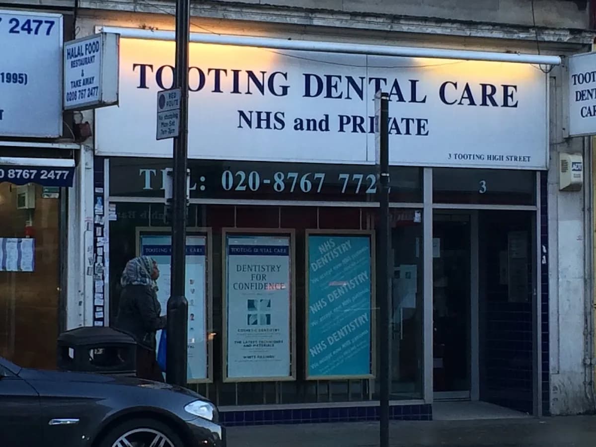Tooting Dental Care — photo from their Google listing